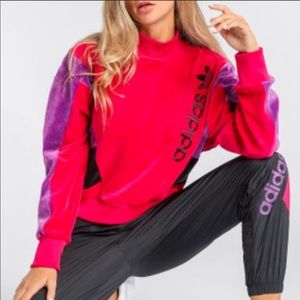 Adidas Originals women’s velour sweatshirt